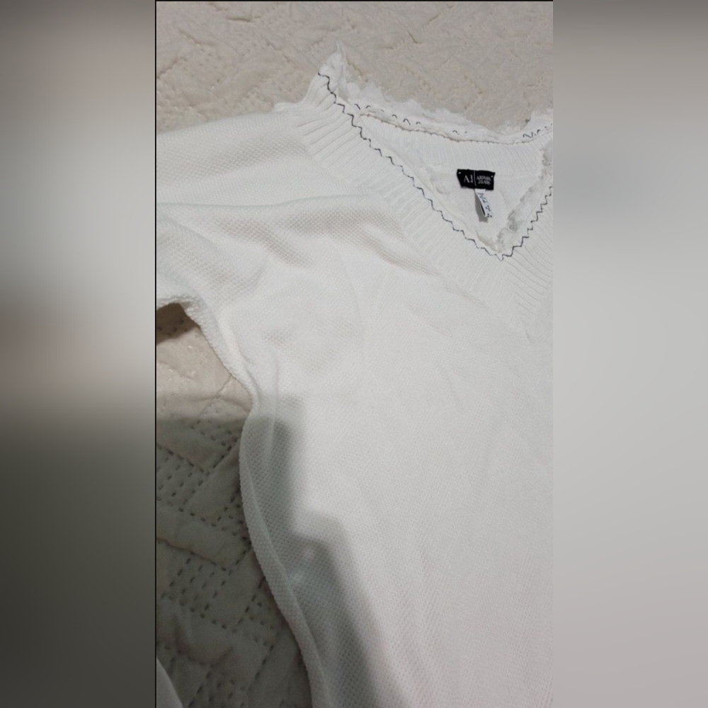 Armani Jeans Women Shirt, Size 6, Longsleeve -Pre-Owned- - Picture 6 of 8